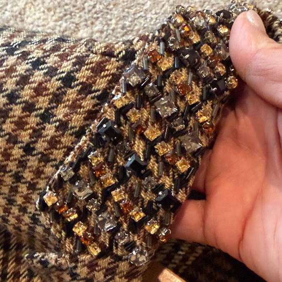 J. Crew women’s blazer with rhinestone details in the collar - Picture 12 of 14